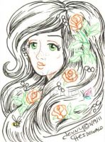 Rose Bud Goddess
